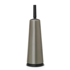 New Brabantia Portaescobillas de inodoro ReNew , platino Marrón