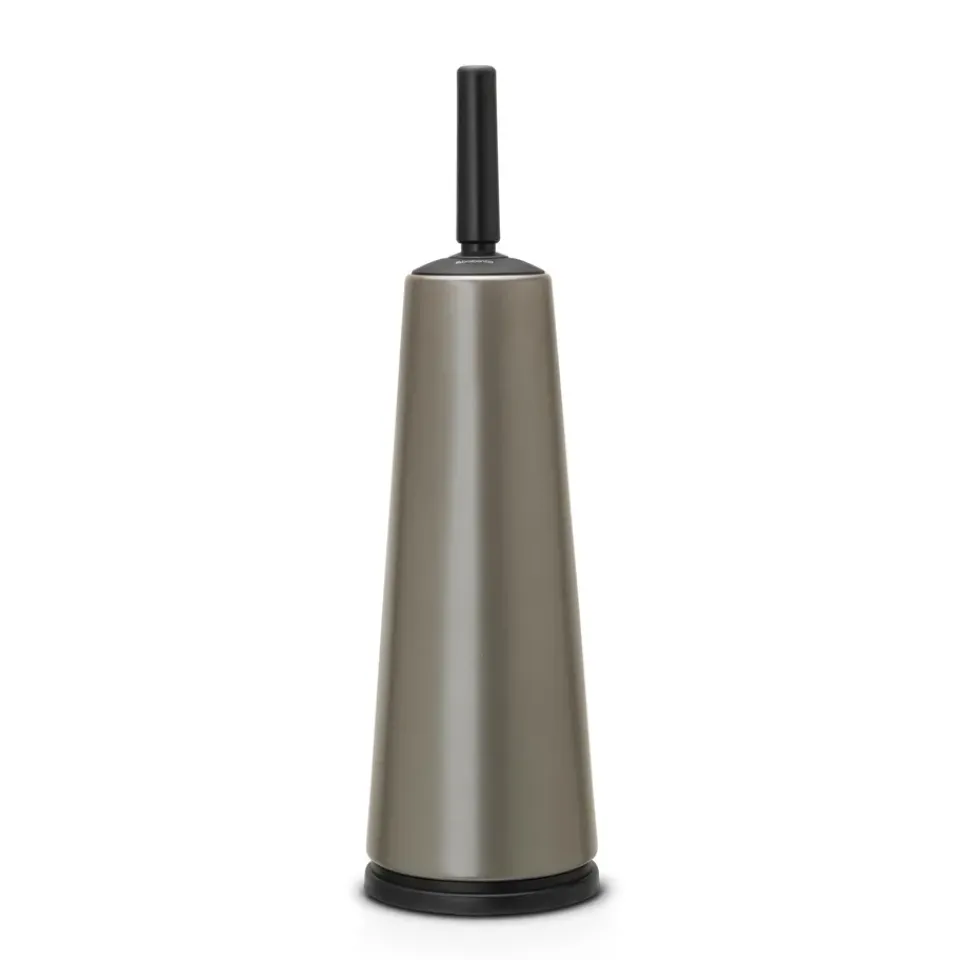 New Brabantia Portaescobillas de inodoro ReNew , platino Marrón
