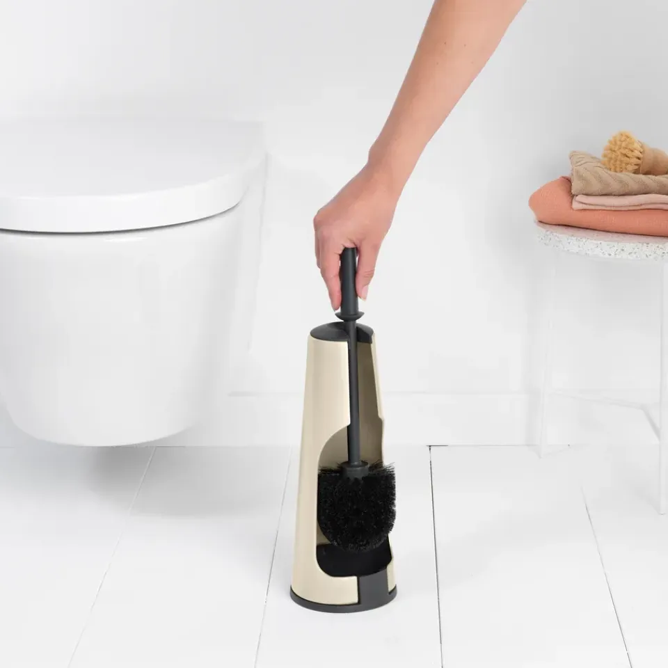 Sale Brabantia Portaescobillas de inodoro ReNew , Soft Beige