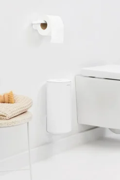 Sale Brabantia Portarrollos de papel higiénico MindSet, Mineral Fresh White Blanco