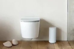 Sale Brabantia Portarrollos de papel higiénico MindSet, Mineral Fresh White Blanco