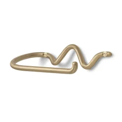 Best Ferm Living Portarrollos para papel higiénico Curvature, latón Color dorado