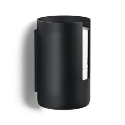 Outlet Zone Denmark Portarrollos para papel higiénico de pared RIM 31 cm, Black Negro