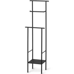 Ferm Living Portarrollos para papel higiénico Dora, Black Negro