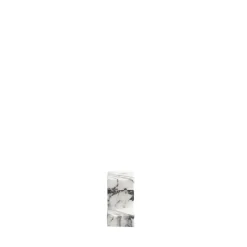 Online 101 Copenhagen Portavelas bajo Brick 7,5x14 cm, Calacatta Blanco