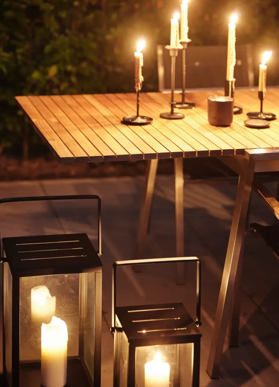 Clearance Brafab Portavelas Belfort, Anthracite H37 cm Gris