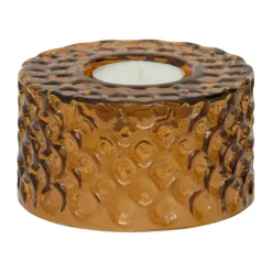 URBAN NATURE CULTURE Portavelas Belo Ø10 cm, Golden orange Naranja