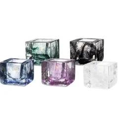 Online Kosta Boda Portavelas Brick, Azul