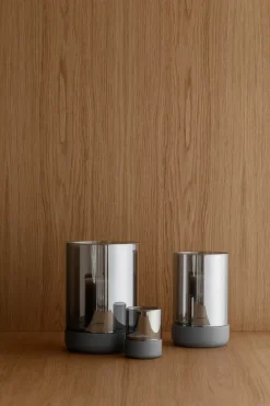 Discount Blomus Portavelas Calma Ø12 cm, Gray-smoke Gris