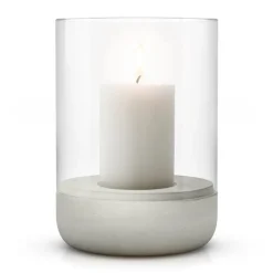 Outlet Blomus Portavelas Calma Ø15 cm, Light grey Gris