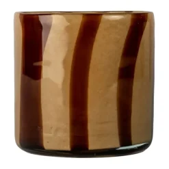 Hot Byon Portavelas Calore XS Ø10 cm, Brown-beige MarrónBeige