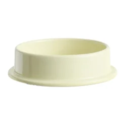 HAY Portavelas Column Candleholder L 12,8 cm, Lime white Blanco