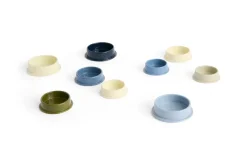 Online HAY Portavelas Column Candleholder L 12,8 cm, Midnight blue Azul
