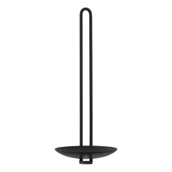 Audo Copenhagen Portavelas de pared Clip 20 cm, Negro