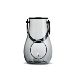 Clearance Holmegaard Portavelas Design With Light smoke, 16 cm Gris