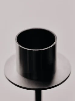 Ferm Living Portavelas Elysia, Brushed stainless steel Plateado
