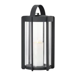 Outlet Zone Denmark Portavelas Firefly Lanterna 35 cm, Black Negro
