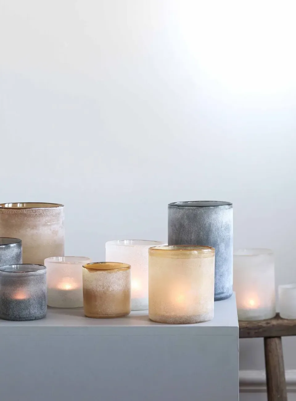 New Tell Me More Portavelas Frost M, Gris