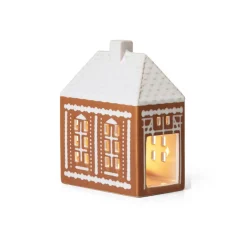New Kähler Portavelas Gingerbread medium 15 cm, Marrón