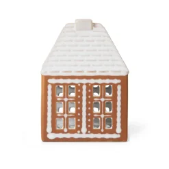 Sale Kähler Portavelas Gingerbread small 11 cm, Marrón