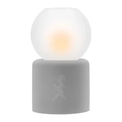 Discount Solstickan Design Portavelas Globe Ø9,5x17 cm, claro Gris
