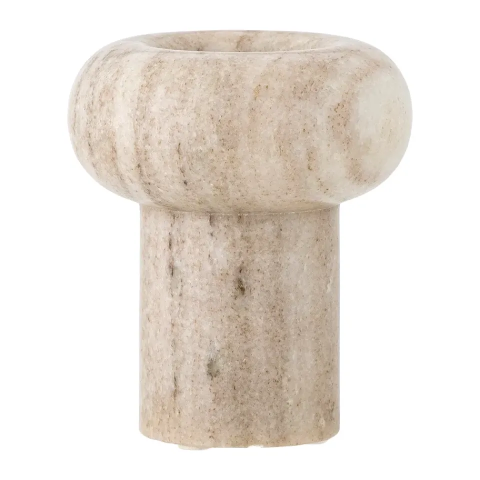 Sale Bloomingville Portavelas Isabea 12 cm, Mármol Beige