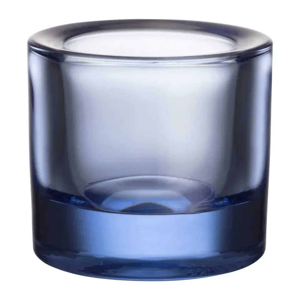 Iittala Portavelas Kivi 60 mm, Aqua Azul