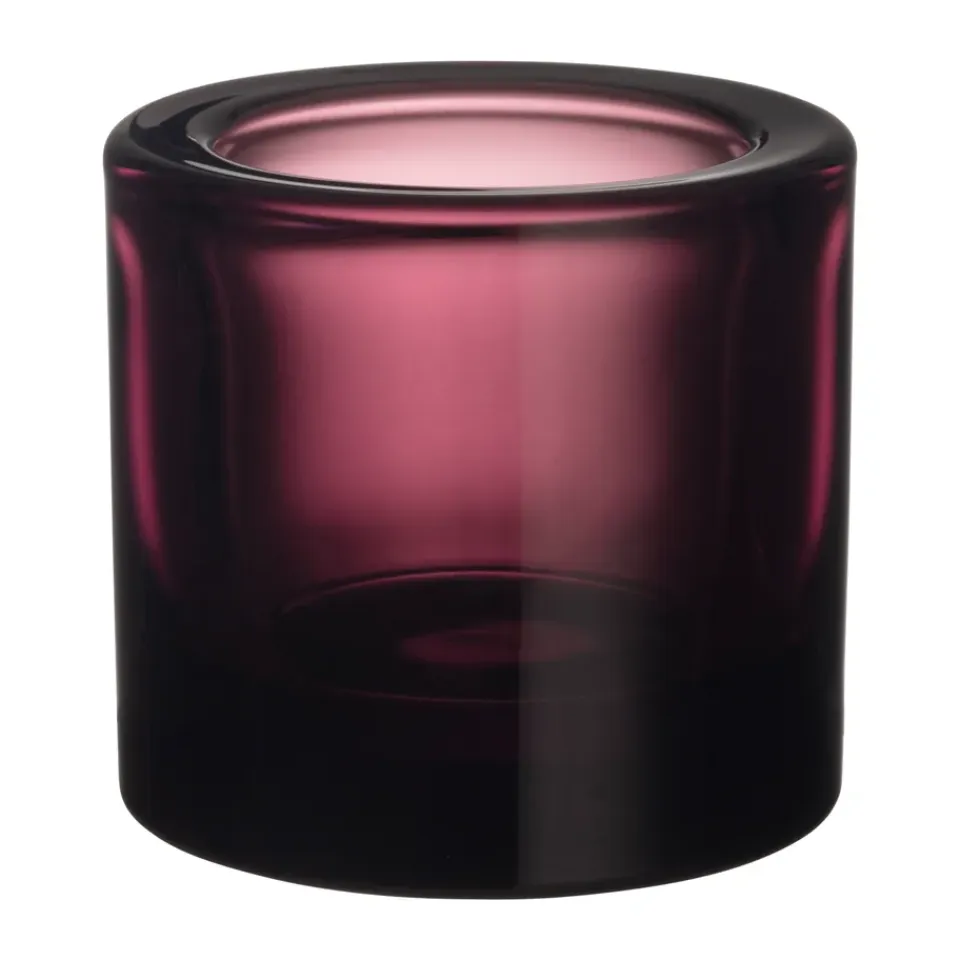 Discount Iittala Portavelas Kivi 60 mm, Brezo Púrpura