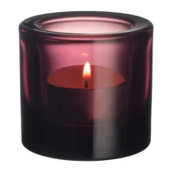 Discount Iittala Portavelas Kivi 60 mm, Brezo Púrpura