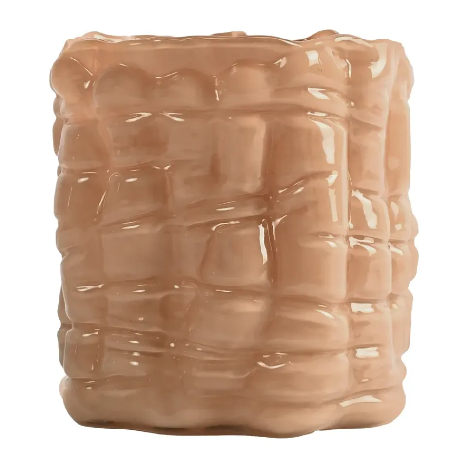 Best Byon Portavelas Laranne Ø15 cm, Melocotón Rosa