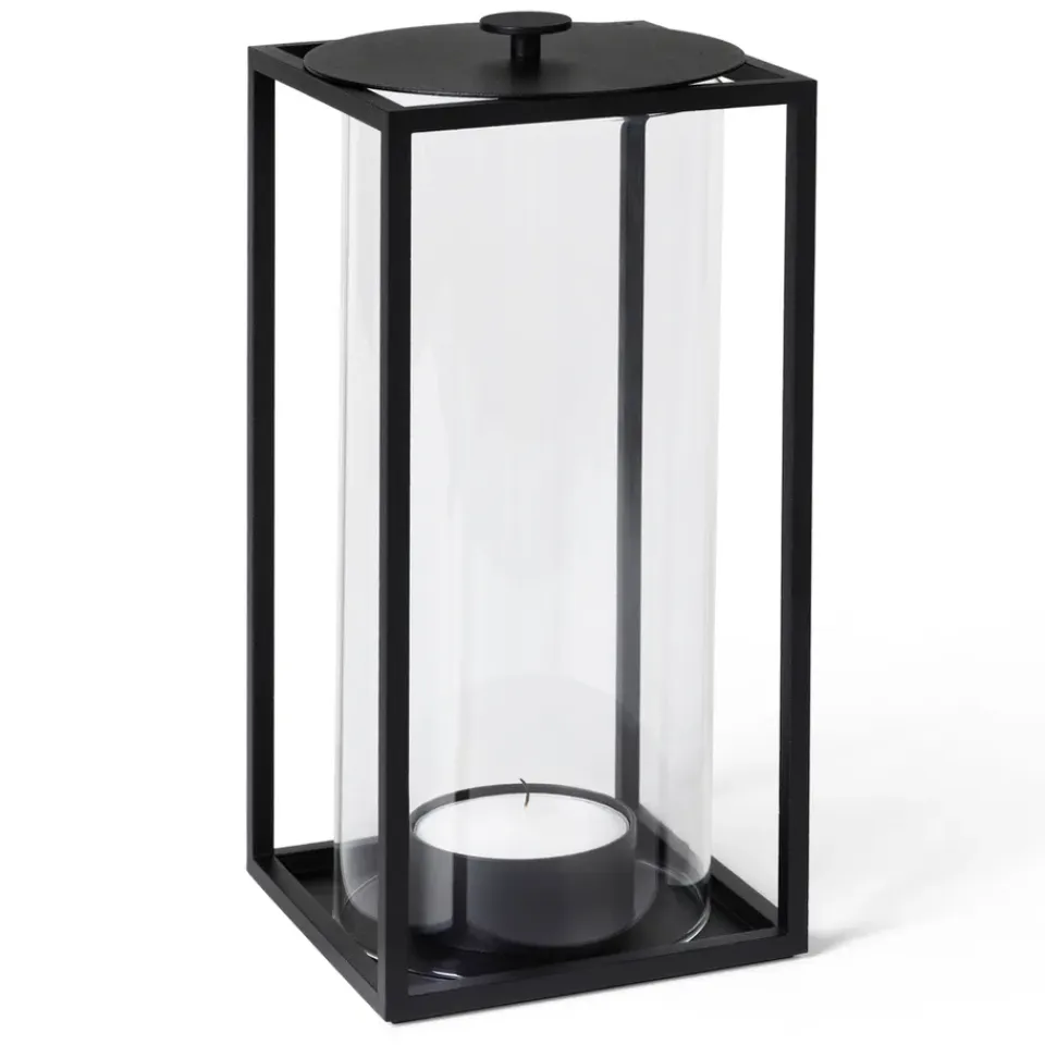 Outlet Audo Copenhagen Portavelas Light'in, Negro
