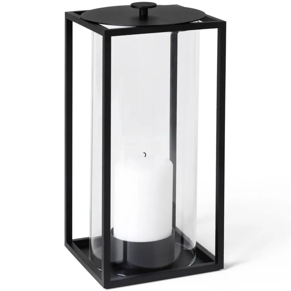 Outlet Audo Copenhagen Portavelas Light'in, Negro