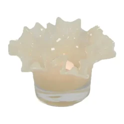 Online Olsson & Jensen Portavelas Loa 14 cm, Vainilla Blanco