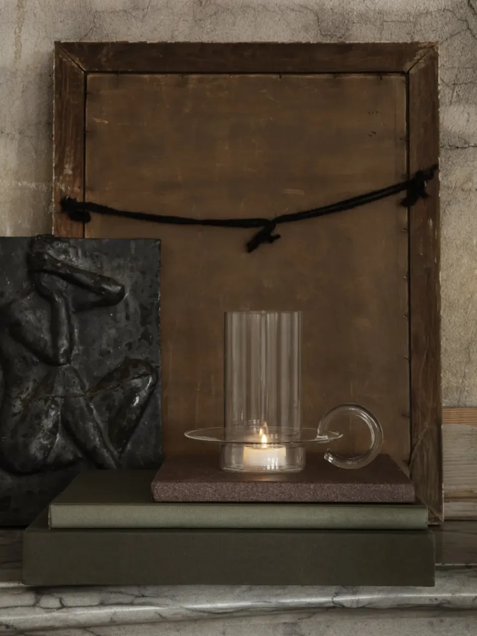 Discount Ferm Living Portavelas Luce, Clear Transparente
