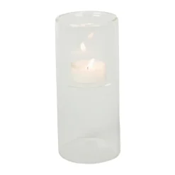 Hot Olsson & Jensen Portavelas Lucy, 22,5 cm Transparente