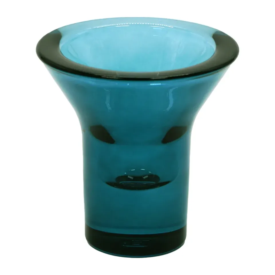 Clearance Born In Sweden Portavelas Lumi 8 cm, petróleo Azul