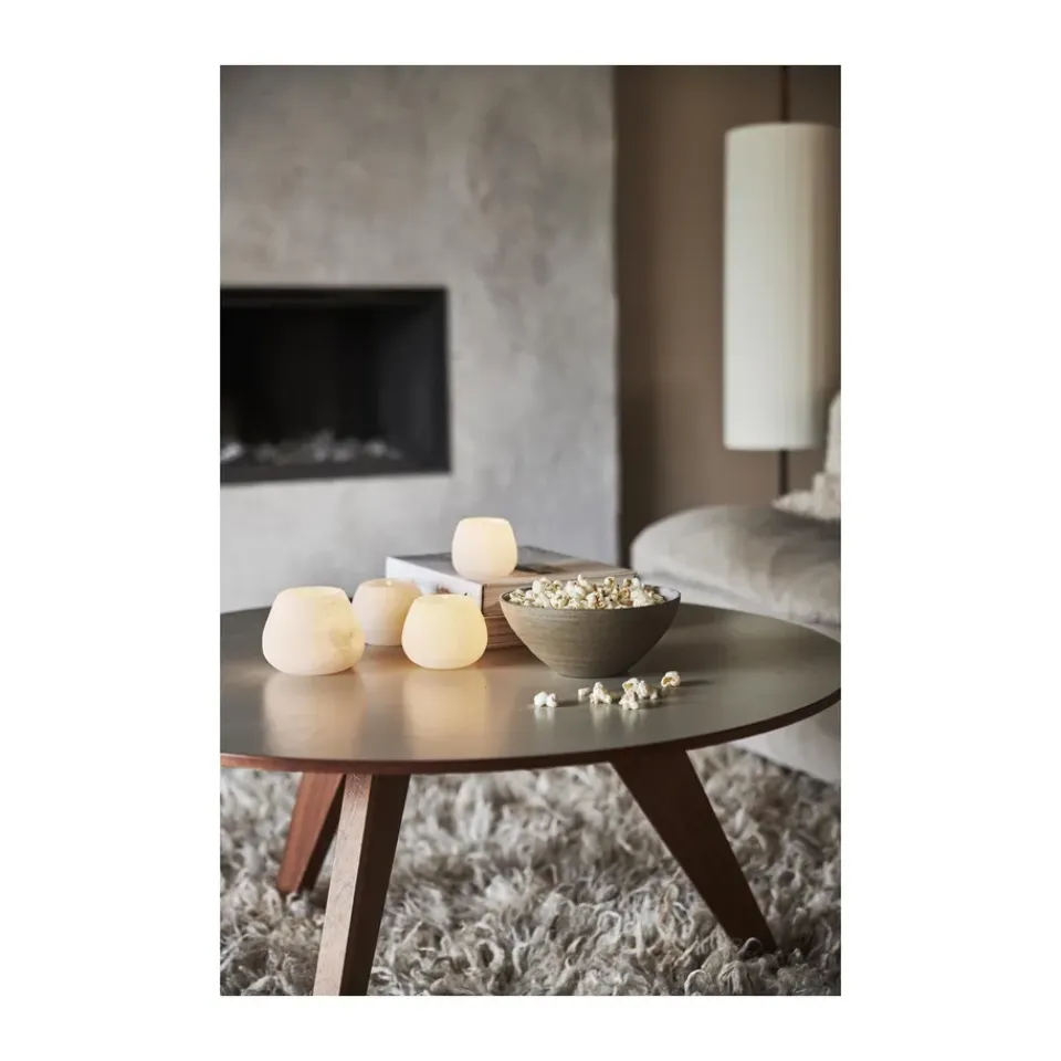 Discount Boel & Jan Portavelas Norrvik , Ø11 cm Blanco