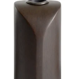 Ethnicraft Portavelas PI, 3 piezas, Caoba teñida de oscuro Marrón