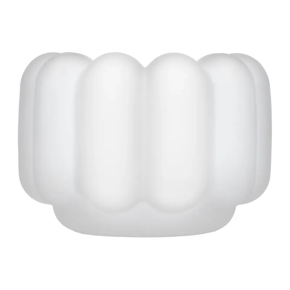 Online Tom Dixon Portavelas Press vertical, esmerilado Transparente