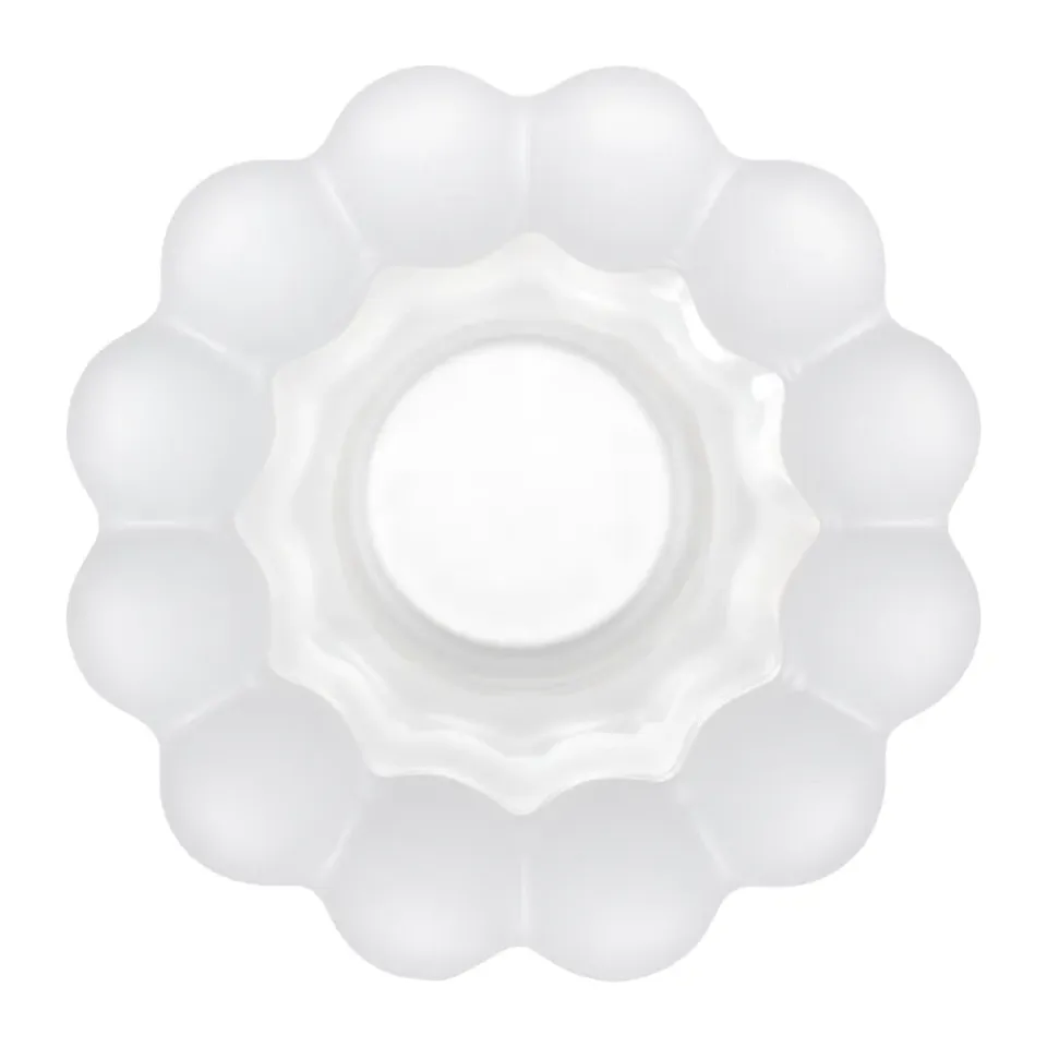 Online Tom Dixon Portavelas Press vertical, esmerilado Transparente