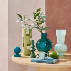 Best URBAN NATURE CULTURE Portavelas Saldo B 14 cm, Green Verde