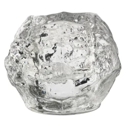 Sale Kosta Boda Portavelas Snowball, mediano Transparente