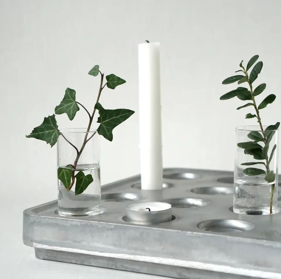 Clearance Born In Sweden Portavelas Stumpastaken, grande GrisPlateado
