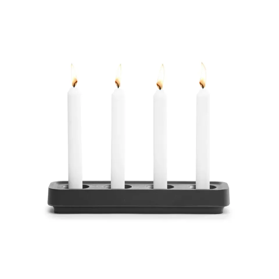 Outlet Born In Sweden Portavelas Stumpastaken , alargado Negro