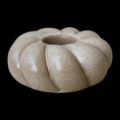 Clearance DBKD Portavelas Twine Ø14 cm, Beige