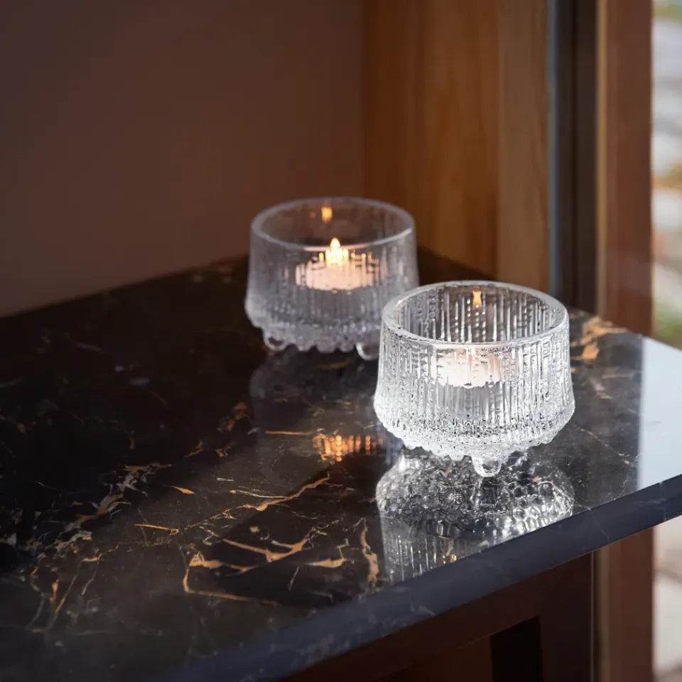 Outlet Iittala Portavelas Ultima Thule 65 mm, Transparente