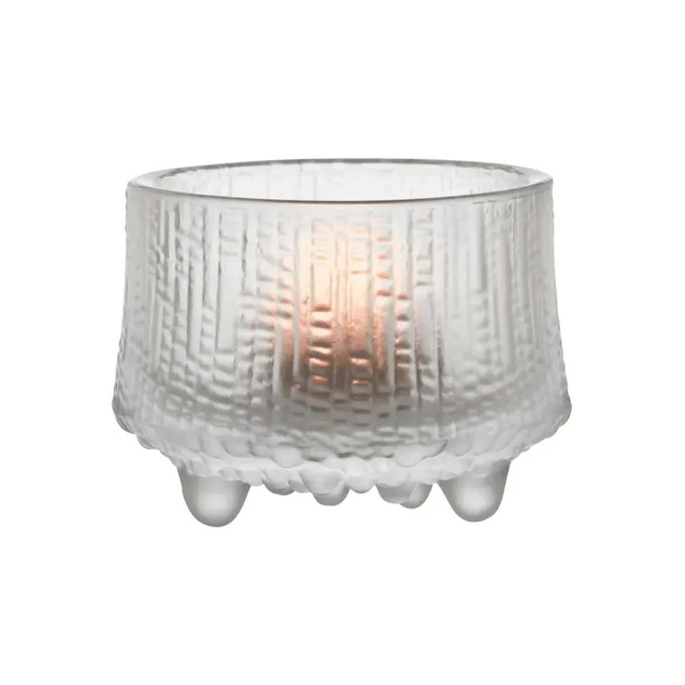 Iittala Portavelas Ultima Thule 65 mm, escarcha Transparente