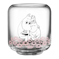 Best Muurla Portavelas/Farolillo Mumin 10 cm, Juntos Transparente