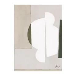 New Paper Collective Póster Aligned, 30x40 cm BlancoGrisVerde