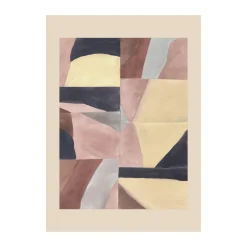 Hot Paper Collective Póster Autumn Forms 02, 30x40 cm Multi